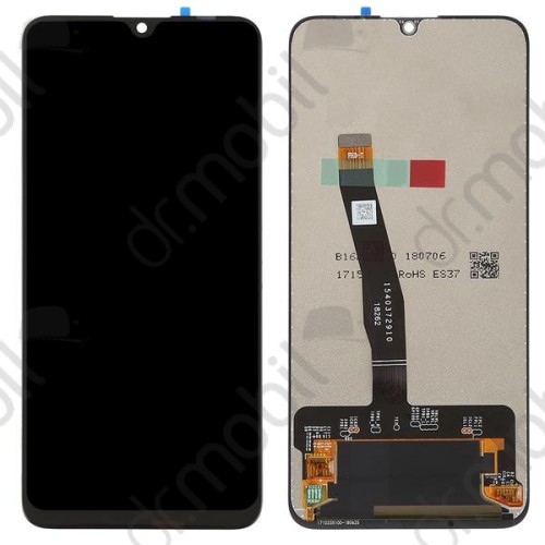 Előlap kijelző Huawei Enjoy 9s / P smart 2019 / P Smart Plus 2019 / P smart 2020 fekete LCD (lcd, érintőpanel, átvezető fóliával) fekete